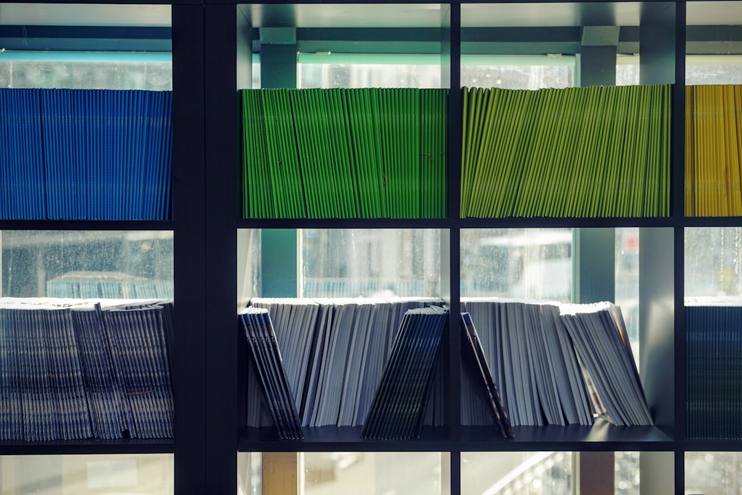 Organised business documents and folders — record-keeping reference